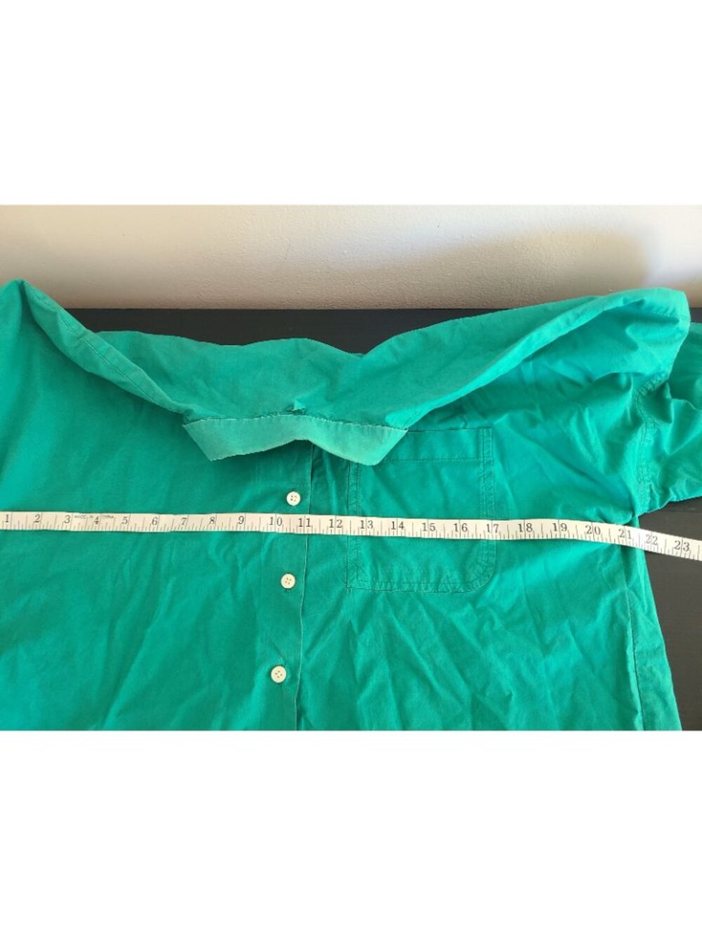 Alex Mill Jo Shirt Relaxed Fit Chest Pocket green size XS - Picture 5 of 8